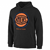 New York Knicks Noches Enebea Pullover Hoodie - Black,baseball caps,new era cap wholesale,wholesale hats